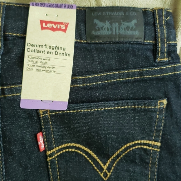🌼2 for 30 🌼Levi's skinny girls 12 regular jeans - Picture 5 of 6